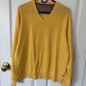 Izod light sweater.